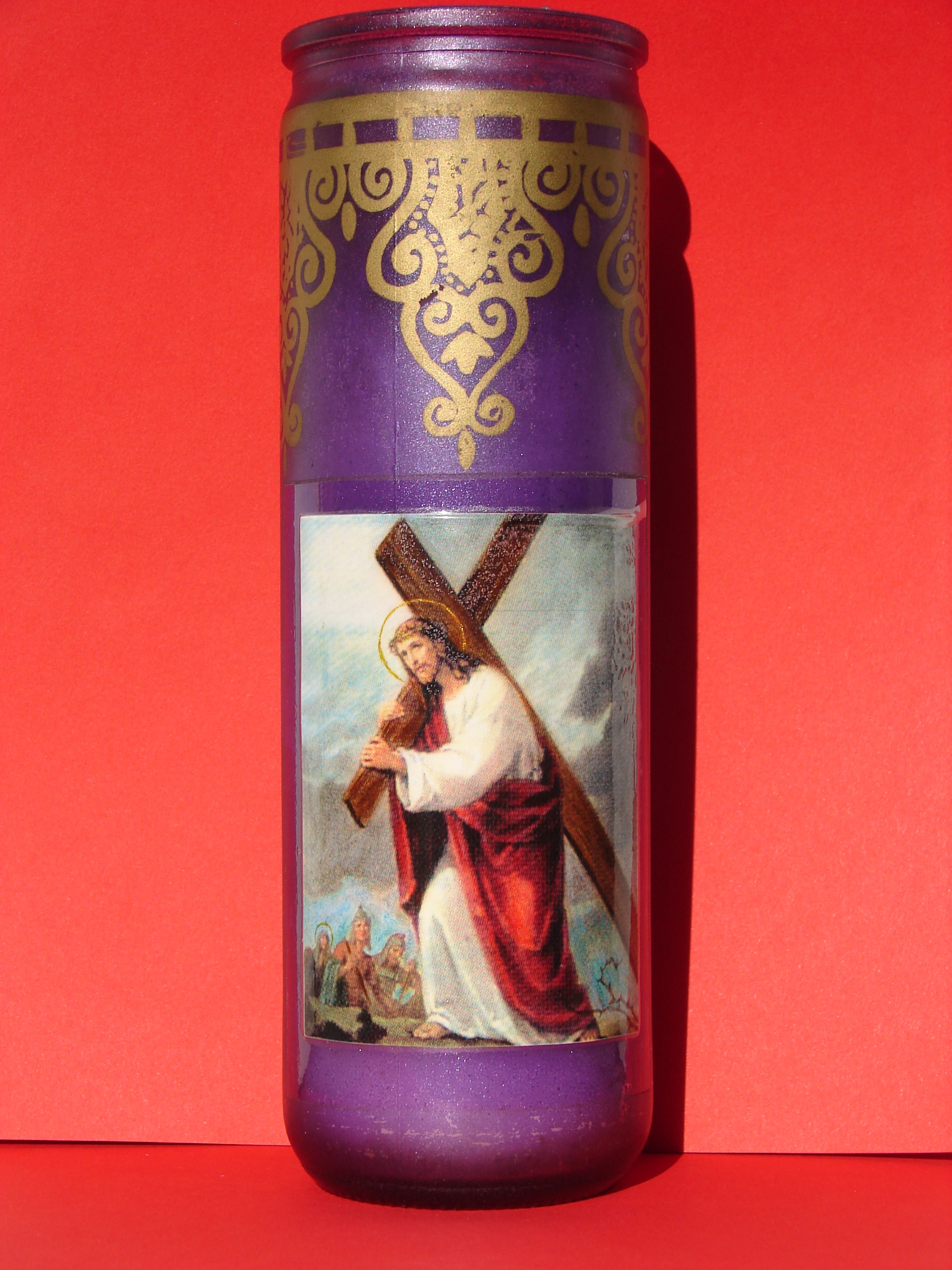 Le Rosaire en Images - Page 4 Cierge-du-portement-de-croix-56cf6a9